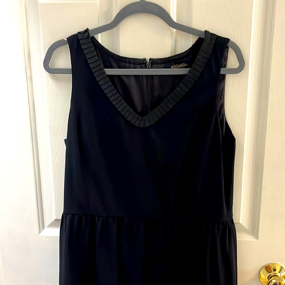 Brooks Brothers Ribbon V-neck Dress